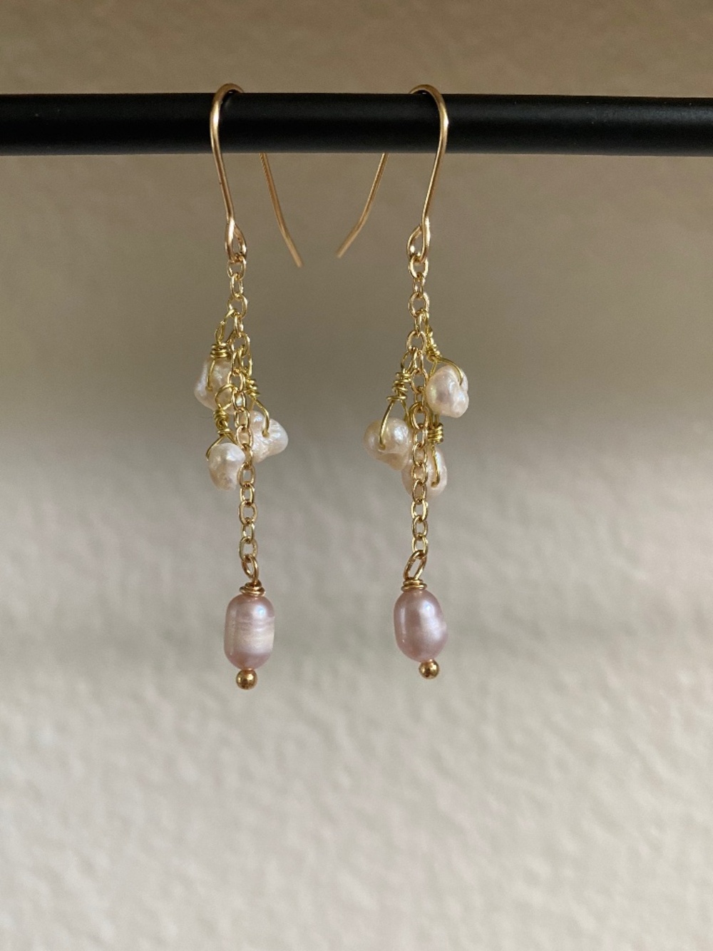 Handmade Freshwater Pearl Earrings